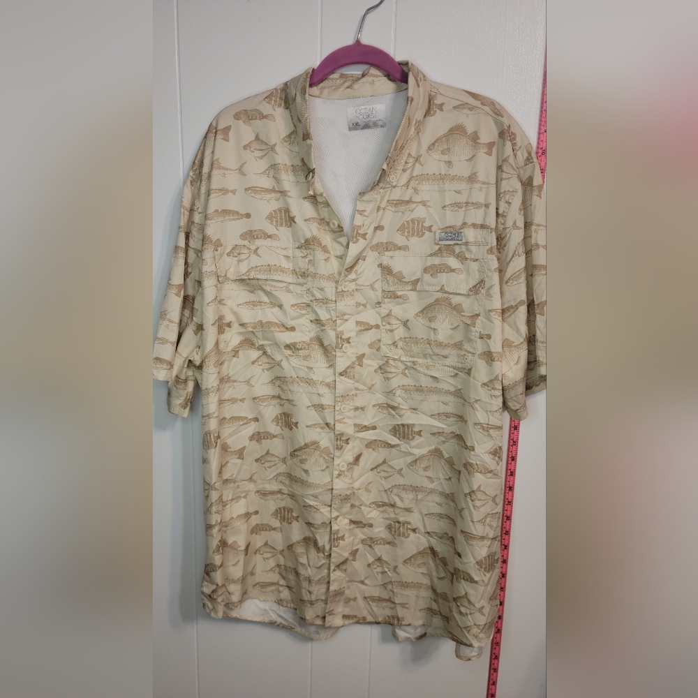 Men's Fishing Casual Button Down Shirt, Gone Fishing Bro